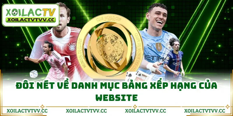 Đôi nét về danh mục bảng xếp hạng của website