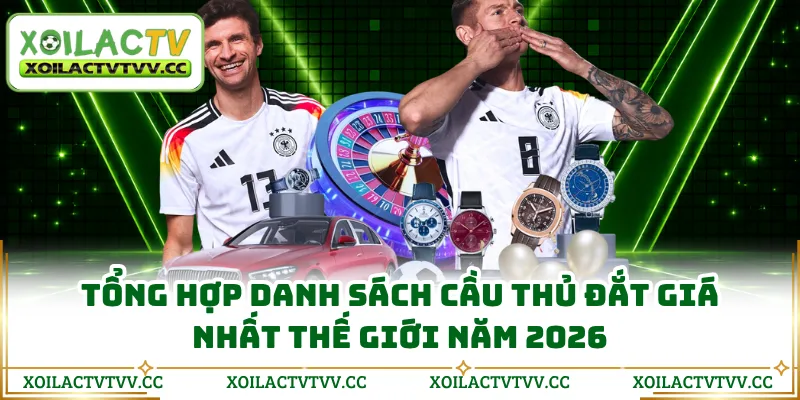 Tổng Hợp Danh Sách Cầu Thủ Đắt Giá Nhất Thế Giới Năm 2026